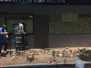 emergency plywood boards in Mesa Job