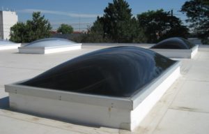 new skylight on roof