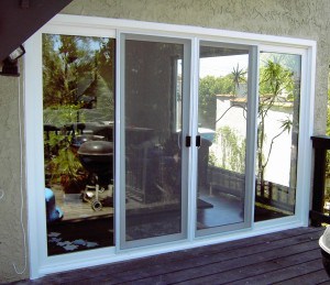 sliding glass door