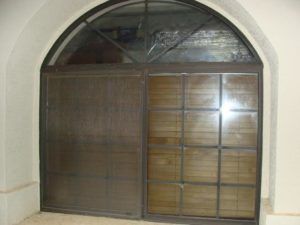arched dual pane window